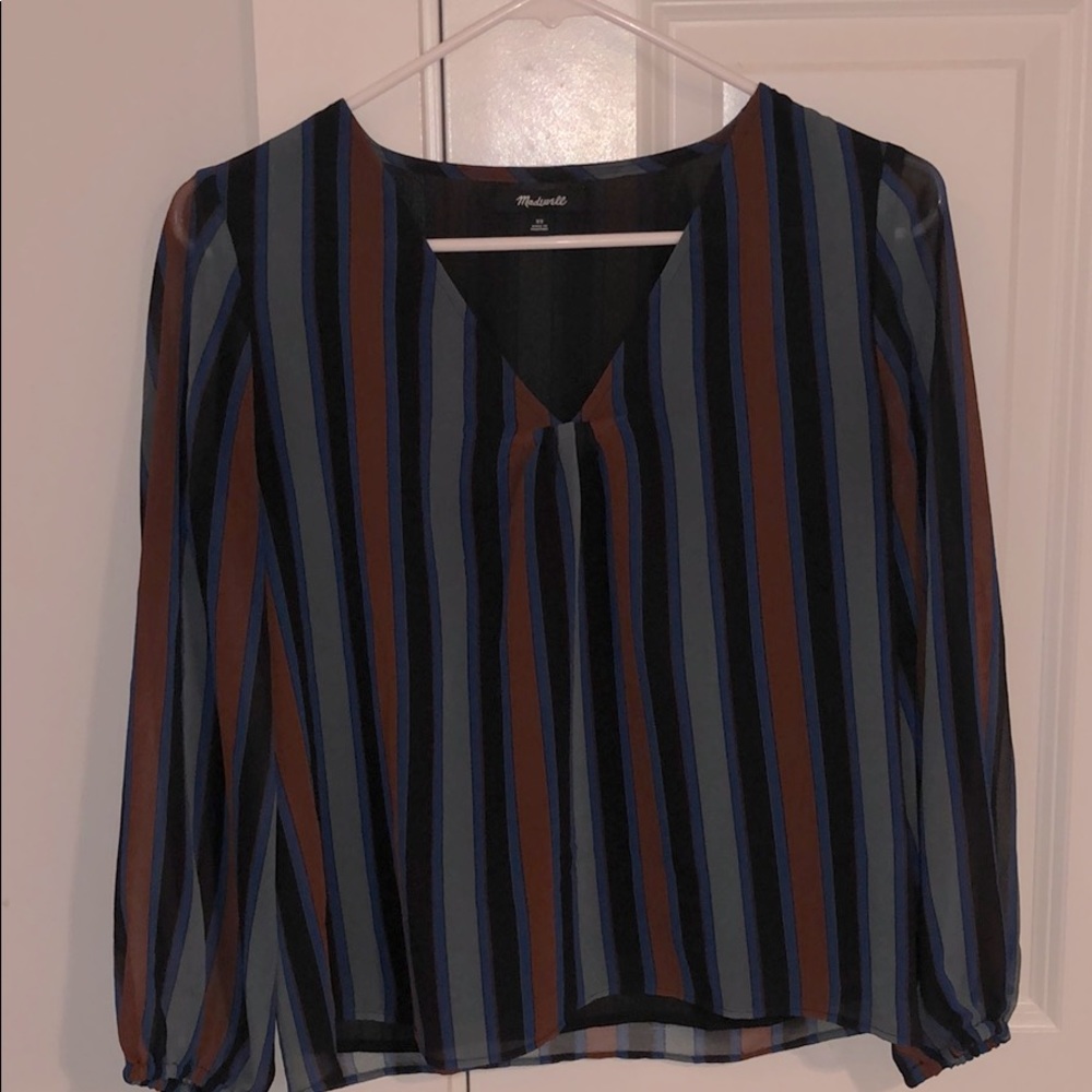 Madewell V-Neck Blouse
